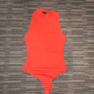 Orangey/Red Body Suit from Forever 21